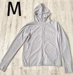 UNIQLO エアリズム　UVカットメッシュパーカ　アイスグレー　Mサイズ