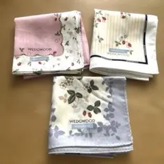 ★新品★ウェジウッド　ハンカチ３枚セットのサムネイル