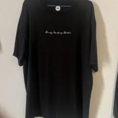 DWS バックプリント Tシャツ XL 黒 色流シ フェード Y2K - メルカリ