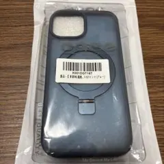 iPhone13/14/15用ケース 6.1インチ 米軍MIL規格 ブルー
