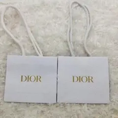 【2枚セット新品未使用】Dior　ディオール　ショッパー　プレゼントに用