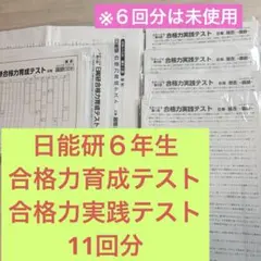 2026年最新】日能研合格力実践テストの人気アイテム - メルカリ