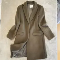 年明けセール✨ユナイテッドアローズ メルトン チェスターコート カーキ M 美品