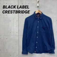 BLACK LABEL CRESTBRIDGE 長袖シャツ 3 紺