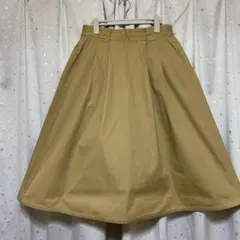 studio Clip ベージュ　チノスカート　Lサイズのサムネイル