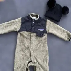 ◼︎ OUTDOOR フリースロンパース 80