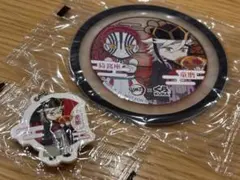 鬼滅の刃　ビッくらポンコラボ　コースター＆チャーム