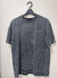 ビンテージ風 グレー Tシャツ 半袖