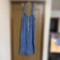 GU デニムキャミソールワンピース