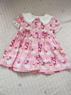 ShirleyTemple あひるひよこptワンピース 90
