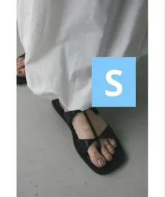 完売品　STYLEMIXER ダブルストラップフラットサンダルのサムネイル