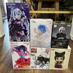 フィギュアセット - Snow Miku, 2B, Relax Time など