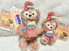 タグ付きShellieMay シェリーメイぬいぐるみキーホルダー 大小セット