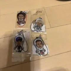 ミュージシャンキャラクター アクリルキーホルダー 4個セット