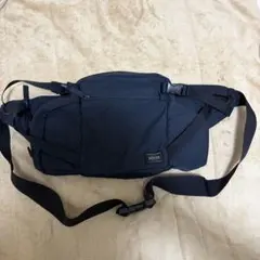 美品】PORTER ポーター ボディバッグ ウエストバッグ ネイビー廃盤