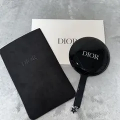 Dior キルティング ラウンドミラー ケース付き