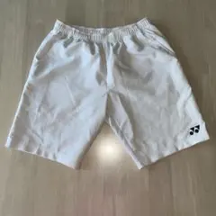 ヨネックス　ハーフパンツ　ホワイト　M 【バドミントン・テニス】のサムネイル
