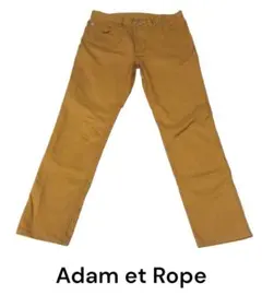 Adam et rope　アダムエロペ　マスタードカラースリムパンツ　SSのサムネイル