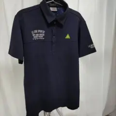 le coq sportif ゴルフポロシャツ LL ネイビー