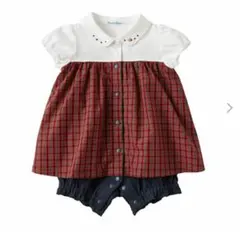 familiar 袖付きロンパース【美品】