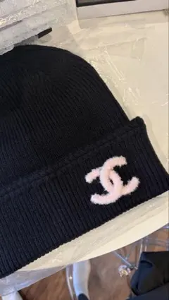 CHANEL ノベルティ　ビーニー　ニット帽