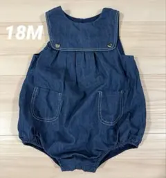 Jacadi デニムロンパース 81cm(18M)