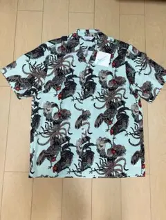 NIPOALOHA 半袖 アロハシャツ 鶏柄 新品のサムネイル