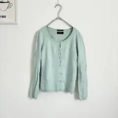 ジャズグリッティー　アンサンブル　カーディガン　半袖ニット　レーヨン　春カラー