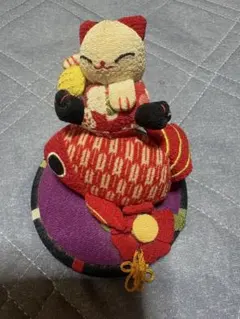 ハンドメイド ちりめん細工 犬張子 狛犬 縁起物 - メルカリ