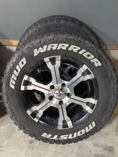 MKW 16inch MONSTA MUD WARRIOR ホワイトレター - メルカリ
