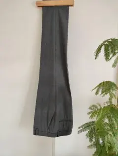 ユナイテッドアローズ チャコールグレー スラックス S ウール