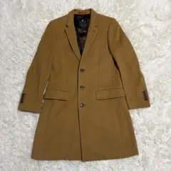 【美品】 LOVELESS チェスターコート ロングコート Sサイズ キャメルのサムネイル