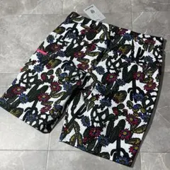 新品】ラッセルノ ハーフパンツ カーキ サイズ6 春夏 スプレー柄