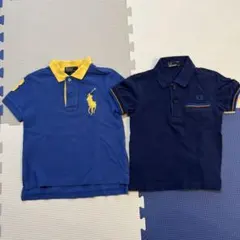 90ポロシャツ2枚Polo by Ralph Lauren/FRED PERRY