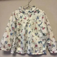 3can4on 花柄ウインドブレーカー110