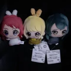 学園アイドルマスター　ちびぐるみ　3種　学マス　GiGO