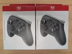 2台セット 任天堂スイッチ2 プロコントローラー 純正品