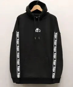Kappa カッパ 袖テープ プルオーバー パーカー フーディ confirm