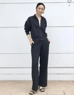 【UNIQLO】ドライスウェットトラックパンツ　Mサイズ　ブラック　黒