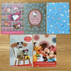 クリアファイル 5枚セット