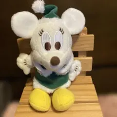 ホワイトミニーちゃんのキーホルダー