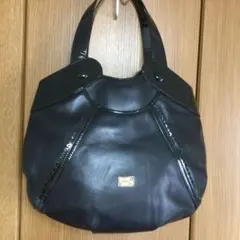 [新品未使用] Anna Sui アナスイ レザー トートバッグ BLACK