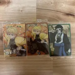 鬼滅の刃 獪岳vs善逸セット(ちょこっと黒死牟)キャラクターグッズ 鬼滅の刃 無限城編 劇場グッズ 我妻善逸vs獪岳 激闘アクリル