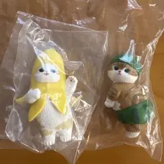 モフサンドフルーツにゃんフィギュア2個セット