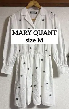 MARY QUANT 花柄刺繍ブラウス ワンピース