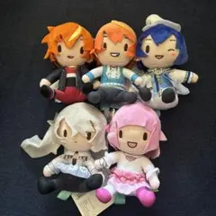 プロセカ　ふわぷち　ミニぬいぐるみ　5種セット