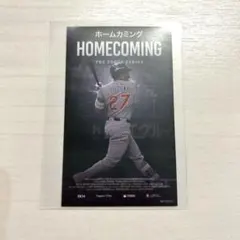 HOMECOMING THE TOKYO SERIES 特典 大谷翔平 鈴木誠也