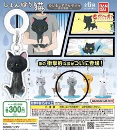 しょんぼり猫　めじるしアクセサリー