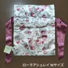 ローラアシュレイ サテンバッグ M ロージーズ 巾着ポーチ 新品未使用のサムネイル