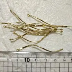 ゴールドウェーブパーツ　ハンドメイド　アクセサリー　パーツセット
